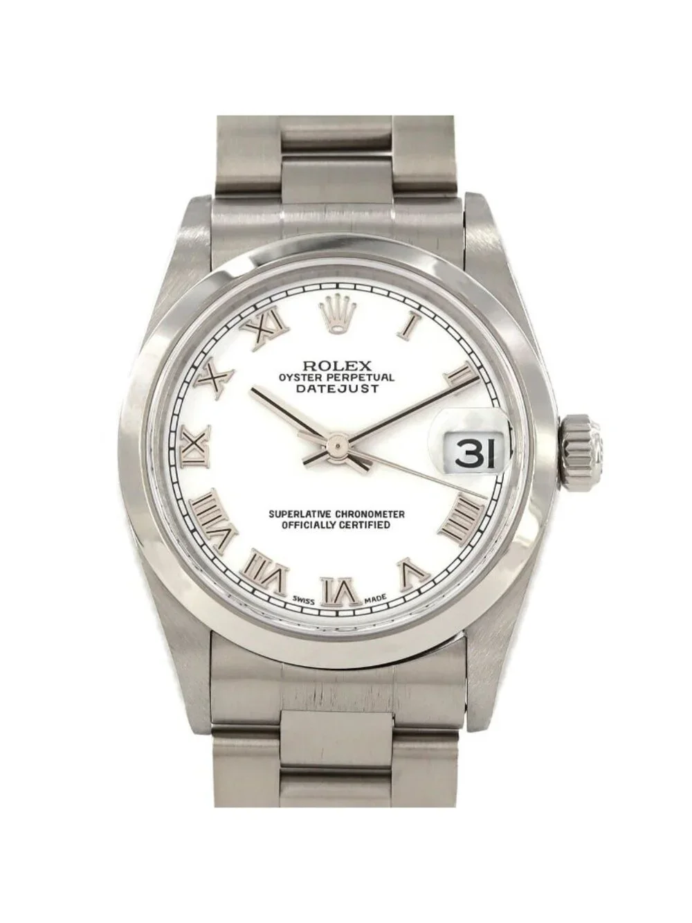 Rolex Datejust SS Automatic Winding Number Watch